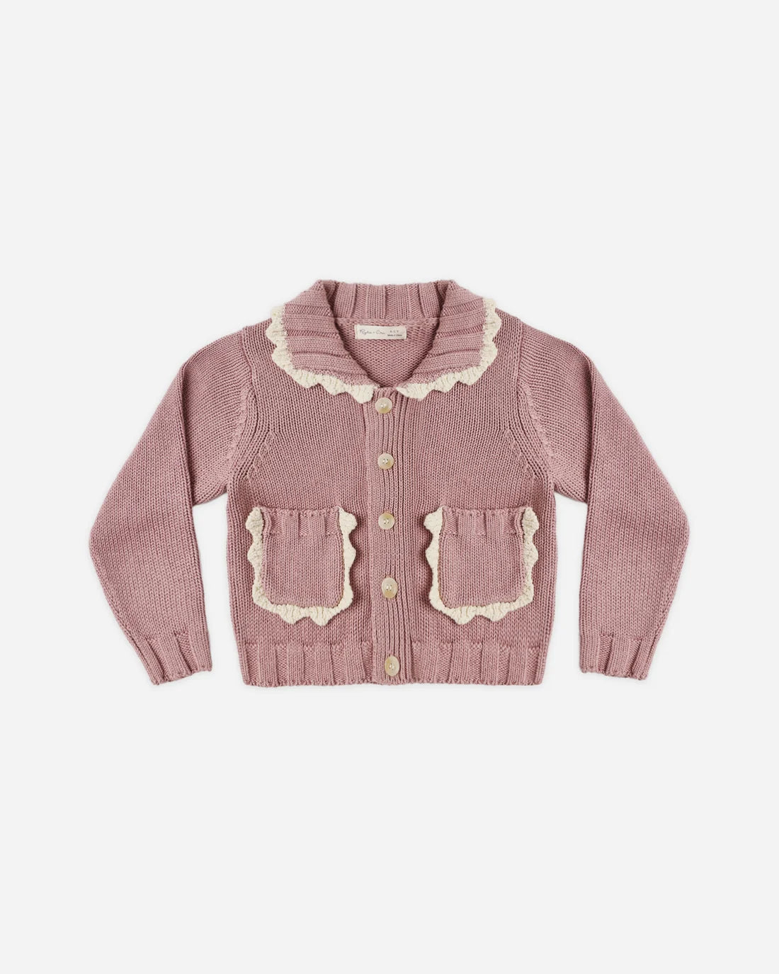 Rylee + Cru Collared Cardigan