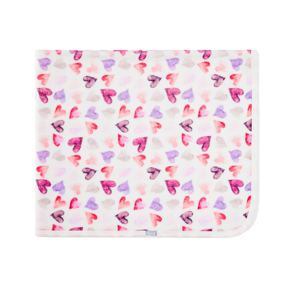 Coccoli 3Pc Velour Hearts Baby Set