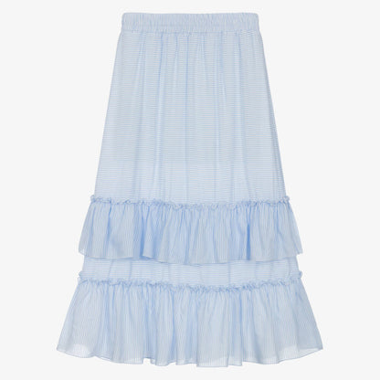 Monnalisa Long Ruffle Skirt