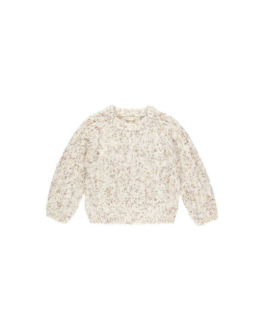Rylee + Cru Cable Knit Sweater