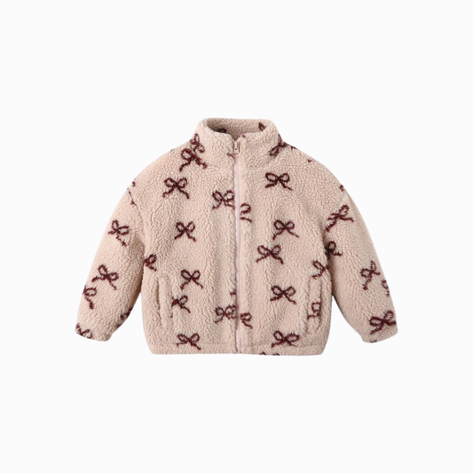 Rylee + Cru Coco Jacket Bows Blush | Tuesday's Child