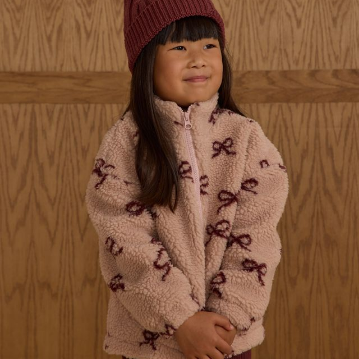 Rylee + Cru Coco Jacket Bows Blush | Tuesday's Child