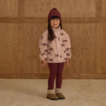 Rylee + Cru Coco Jacket Bows Blush | Tuesday's Child
