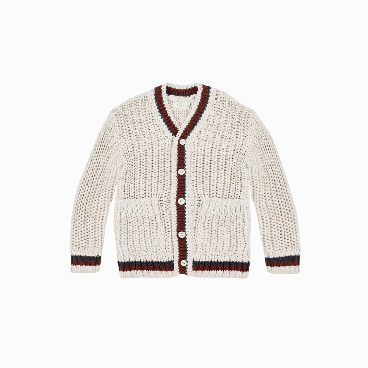 Rylee + Cru Collegiate Cardigan Natural | Tuesday's Child