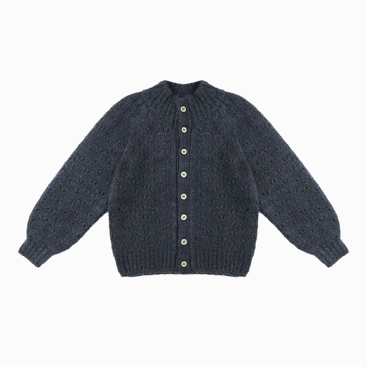 Rylee + Cru Tulip Cardigan Navy | Tuesday's Child