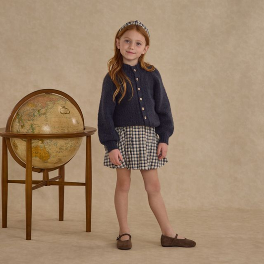 Rylee + Cru Tulip Cardigan Navy | Tuesday's Child
