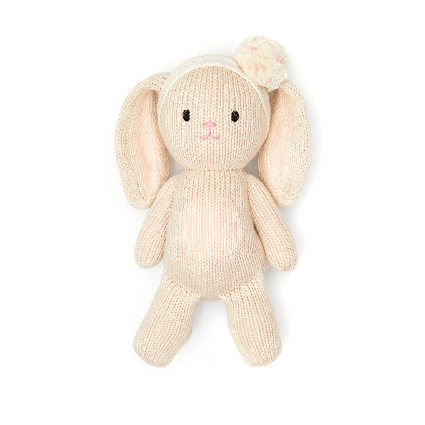 Tun Tun Baby Bunny Toy w/ Pom Pom