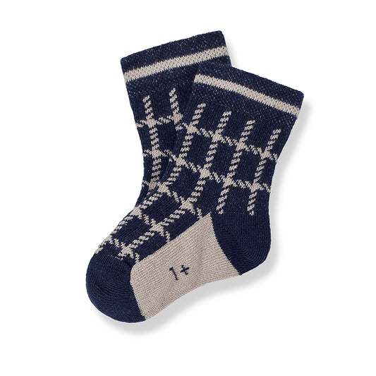 One + In the Family Slava Check Socks