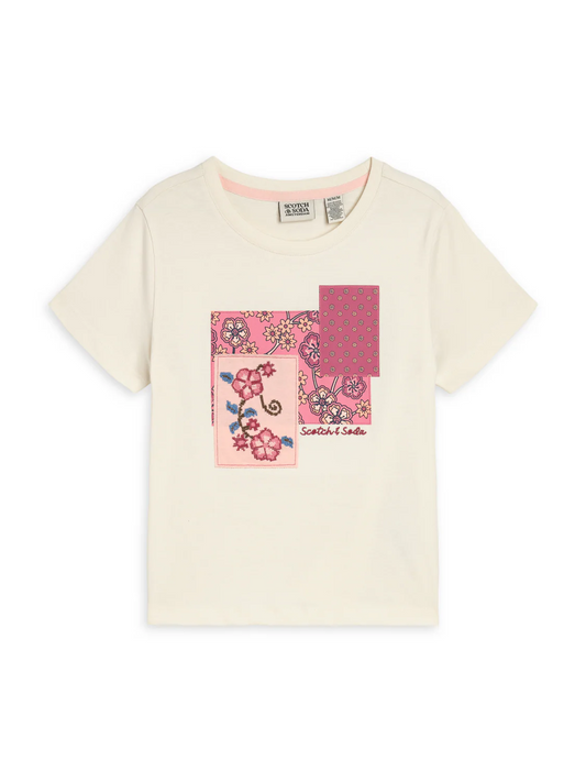 Scotch & Soda Quilt Detail Tee