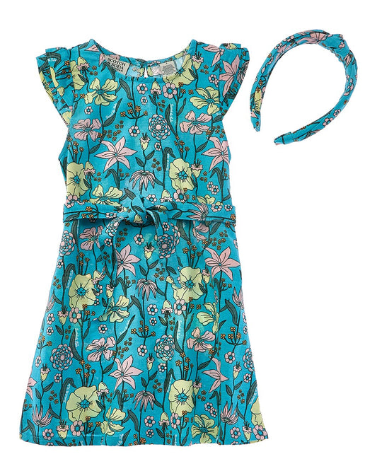 Scotch & Soda 2Pc Dress & Headband