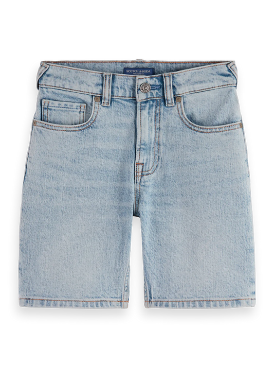 Scotch & Soda Loose Fit Denim Shorts