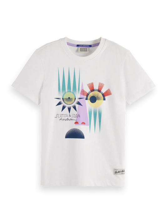Scotch & Soda Relaxed Fit Artwork T-shirt