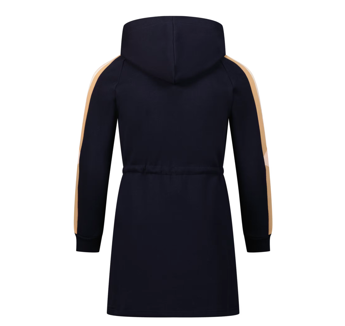 Chloe LS Hooded Sweater Dress w/ Embroidered Logo