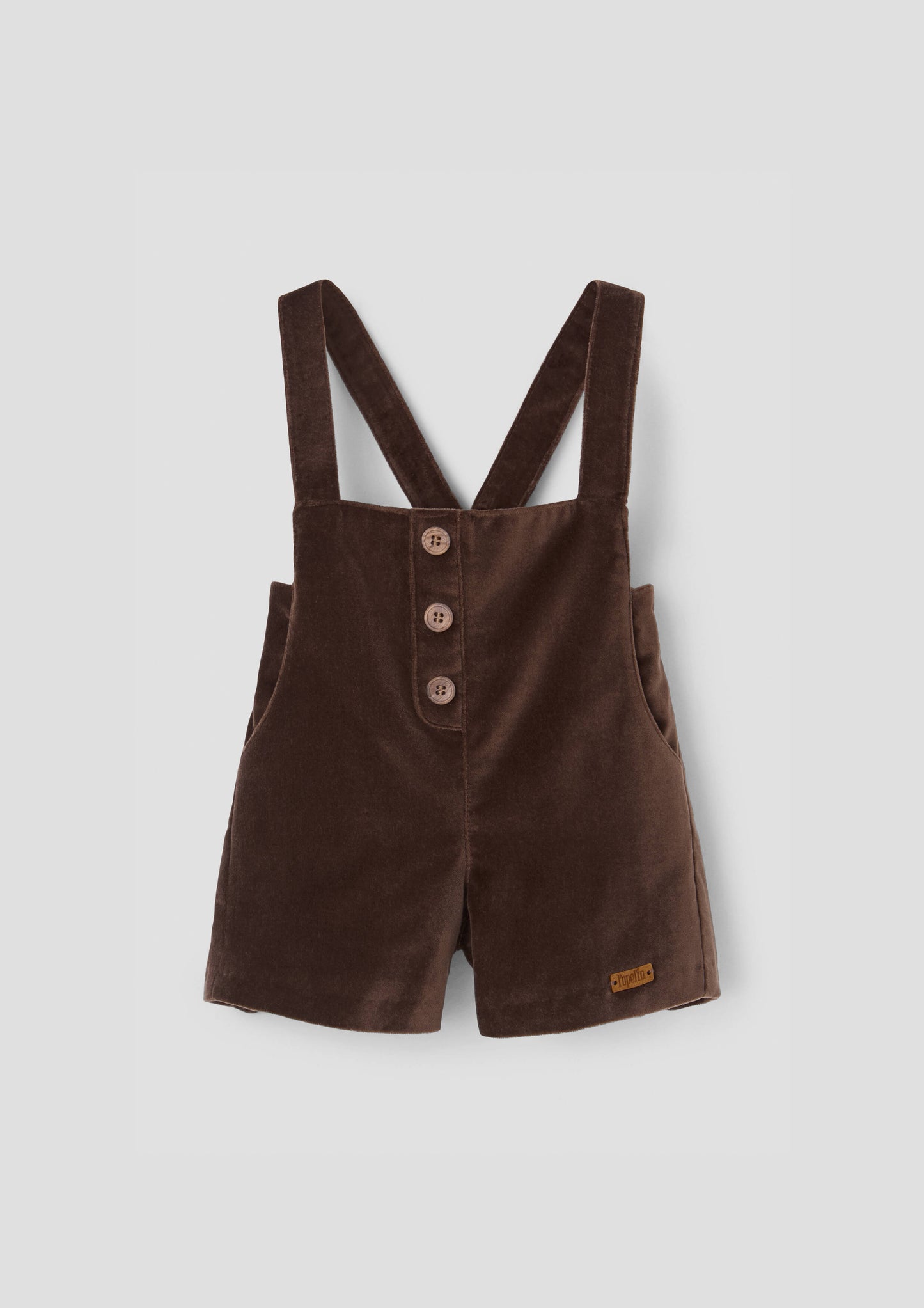 Popelin Velvet Dungaree & Perkins Sweater Outfit