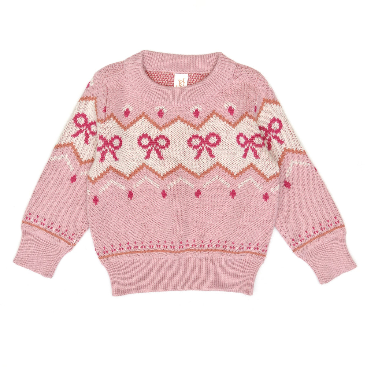 Tun Tun Bow Sweater & Knitted Legging Outfit