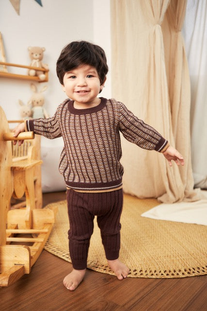 Tun Tun Frank Sweater & Knitted Legging Outfit