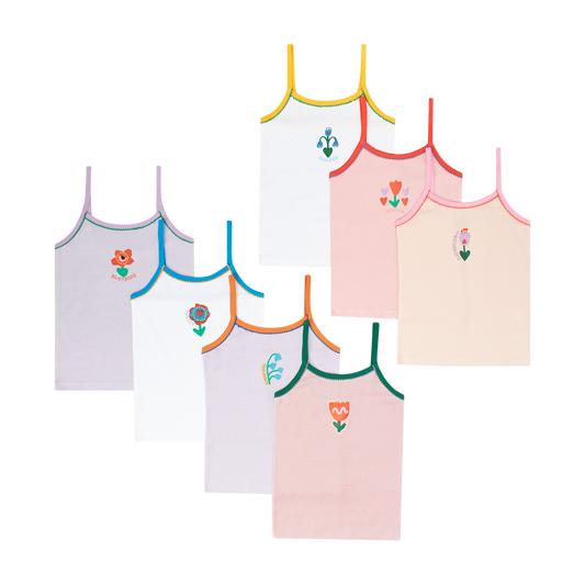 Stella McCartney Girl's Camis Set w/ Flowers Print