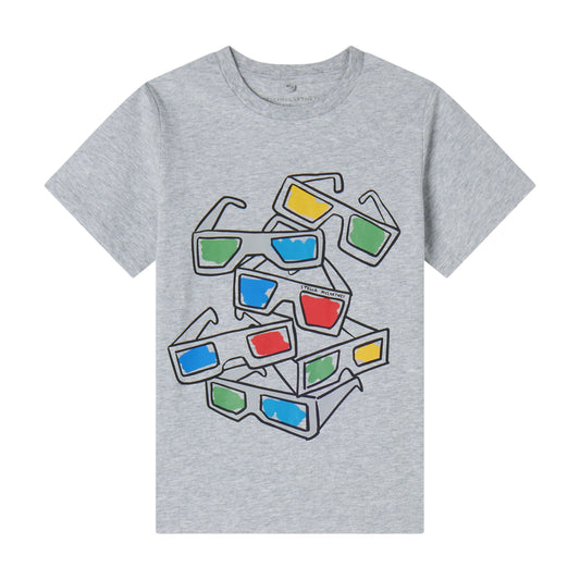 Stella McCartney Boy's SS Sunglasses Print T-shirt