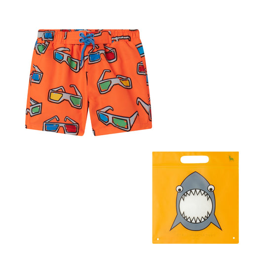 Stella McCartney Baby Boy Sunglasses Print Swim Trunks