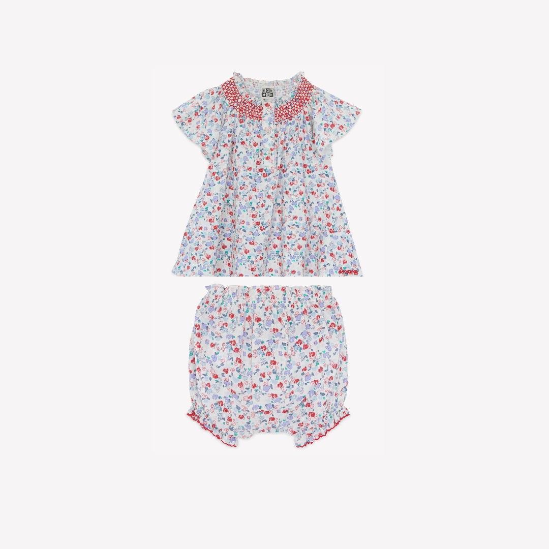 Bon Ton Noisette Dress & Bloomer Set