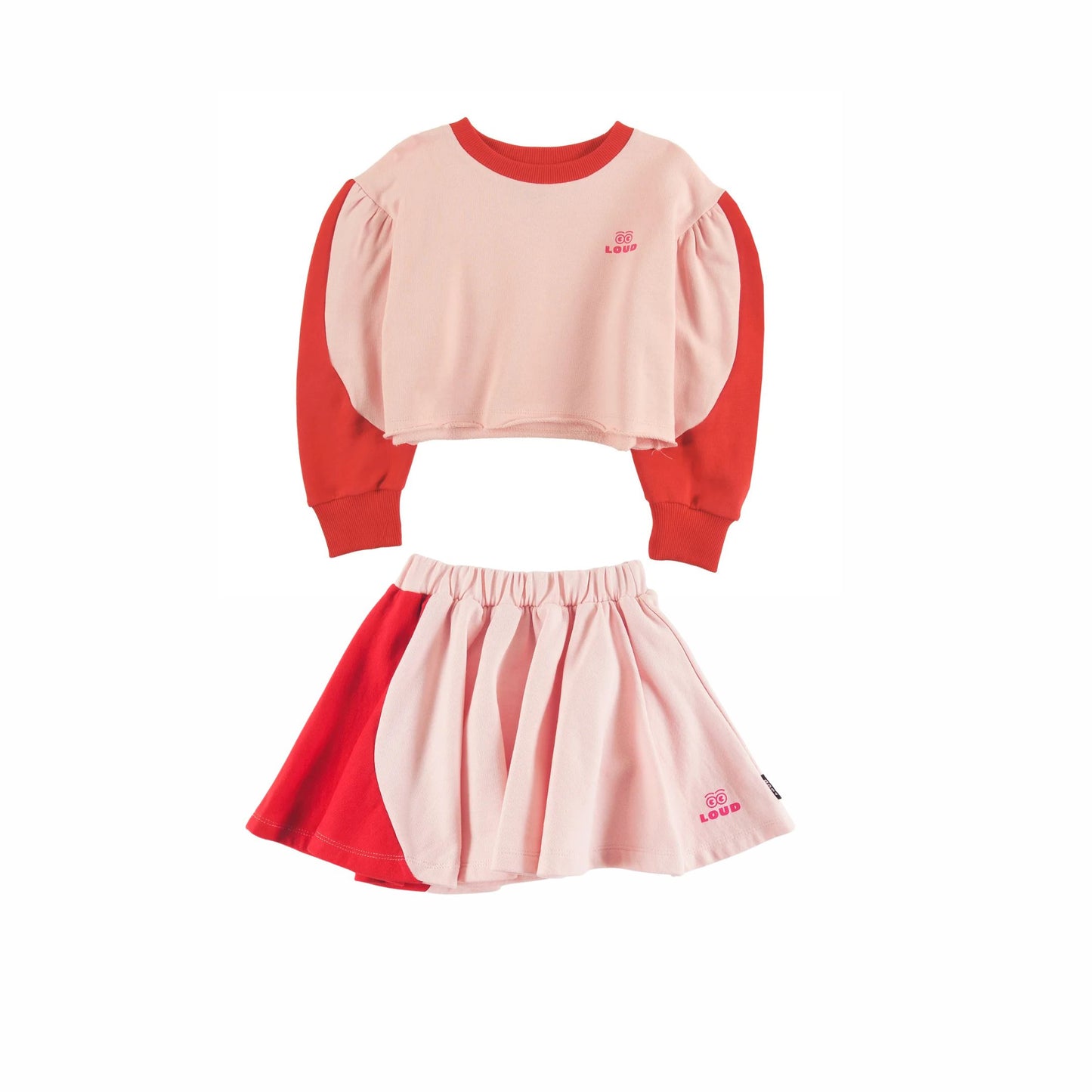 Loud Apparel Relax Spa Sweater & Skirt Outfit
