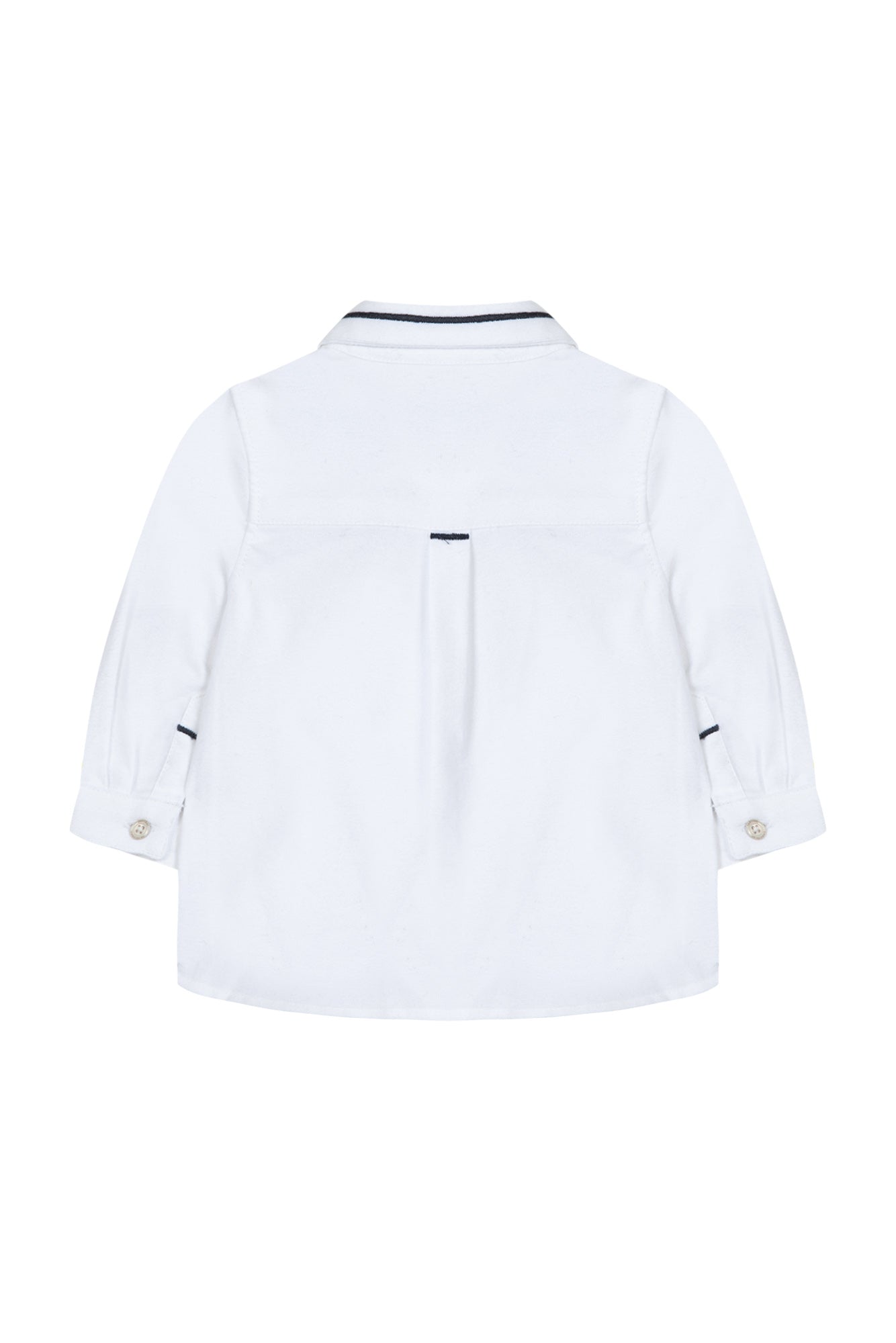 Tartine Boy's LS Button Up Shirt w/ Collar Piping