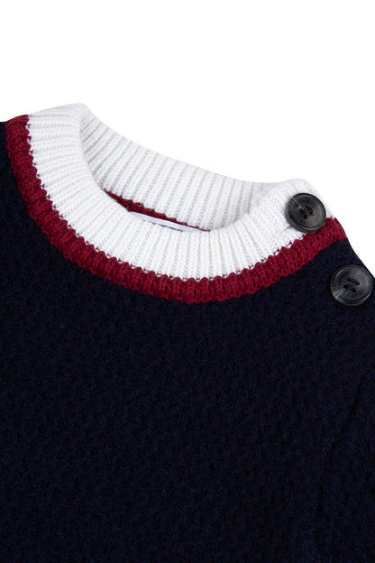 Tartine Boy's LS Knit Pull Over Sweater