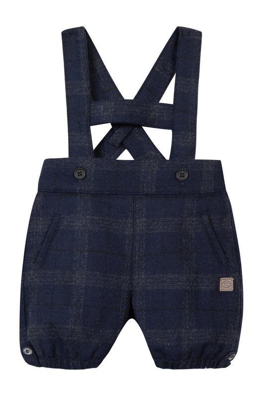 Tartine Baby Body & Plaid Suspender Outfit