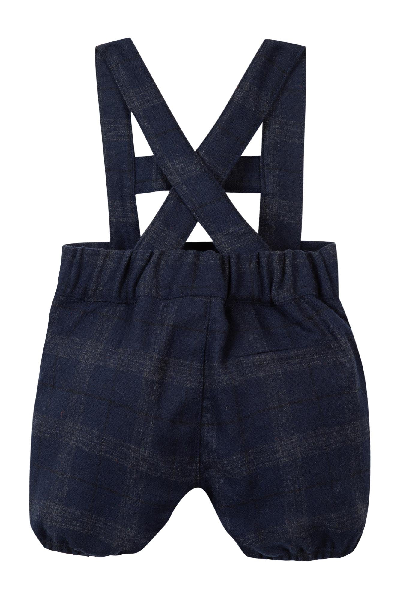 Tartine Baby Body & Plaid Suspender Outfit