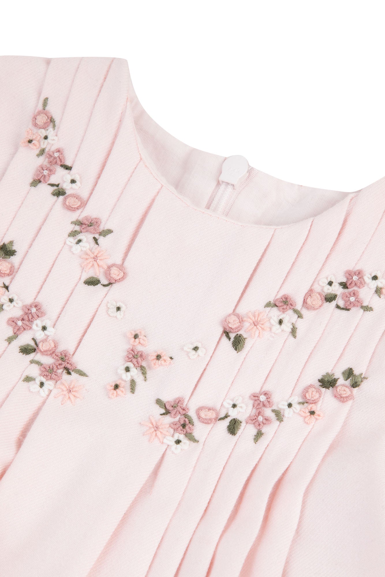 Tartine LS Mini Floral Embroidery Dress