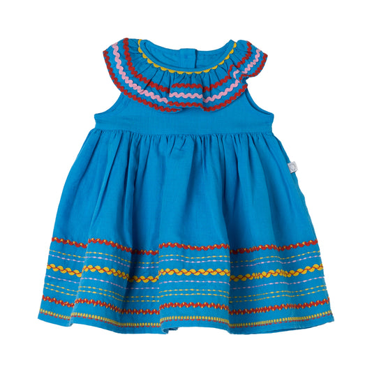 Stella McCartney Baby Girl Sleeveless Embro Detail Dress