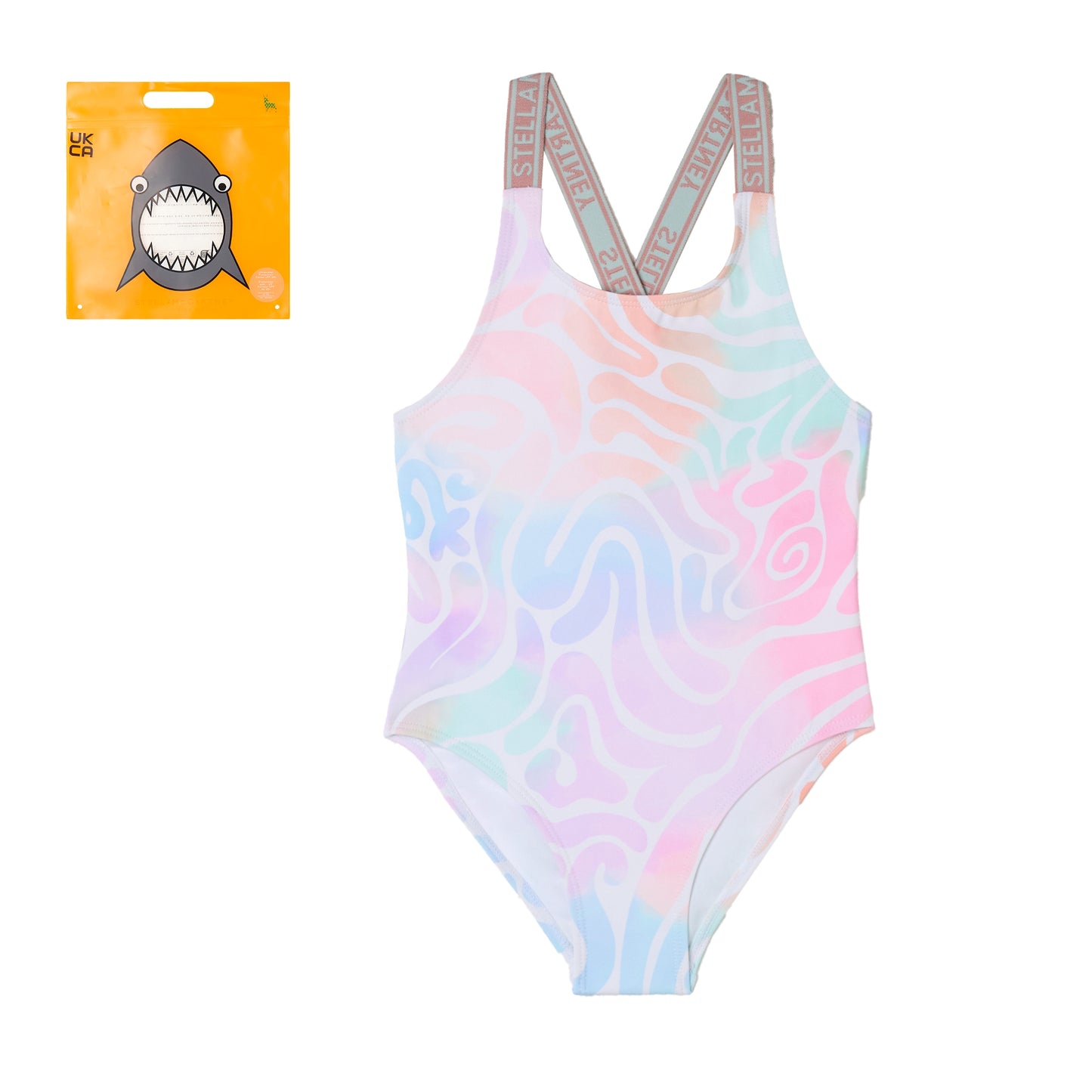 Stella McCartney Tie Dye Wave Swimsuit