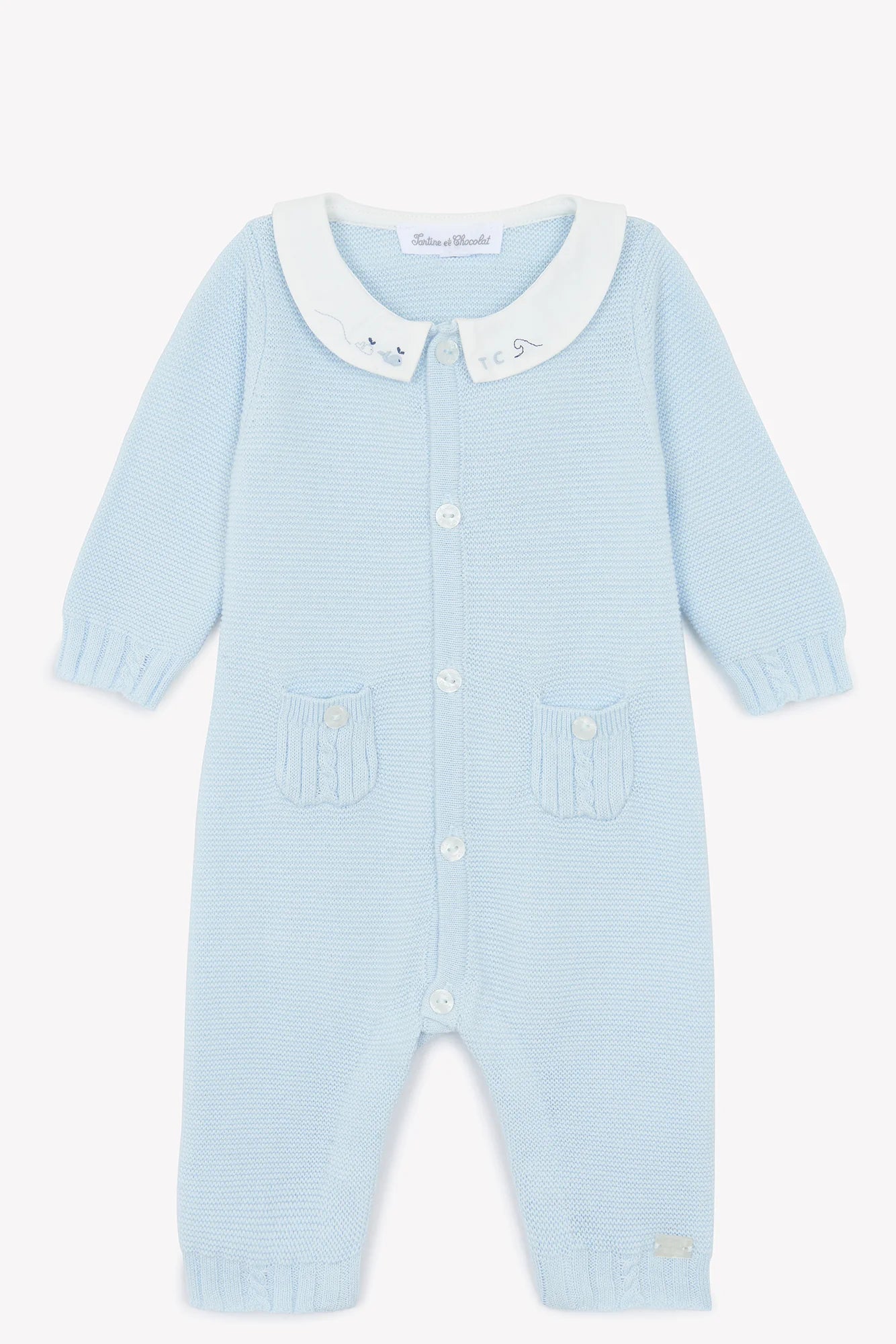 Tartine Knitted LS  Baby Romper