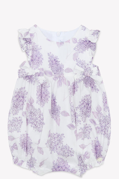 Tartine Sleeveless Violet Baby Romper