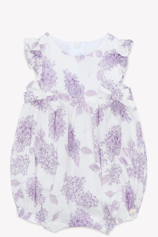 Tartine Sleeveless Violet Baby Romper