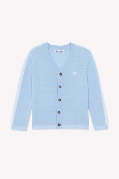 Tartine Cardigan w/ Sleeve Trim