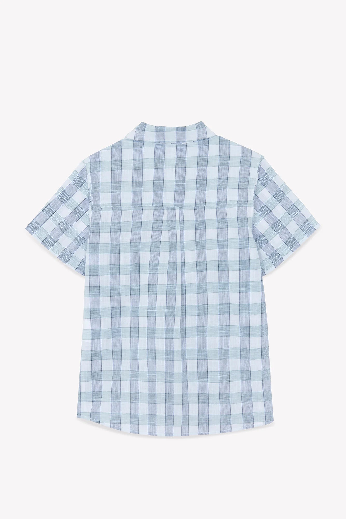 Tartine Boy's Plaid SS Shirt