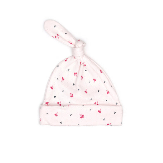 Tun Tun Baby Pointelle Knot Hat