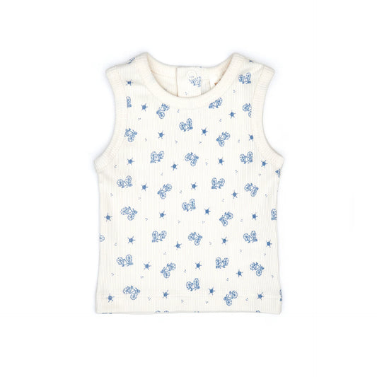 Tun Tun Ribbed Sleeveless Top & Short Outfit