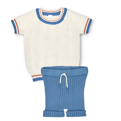 Tun Tun Knit Daniel Top & Short Outfit