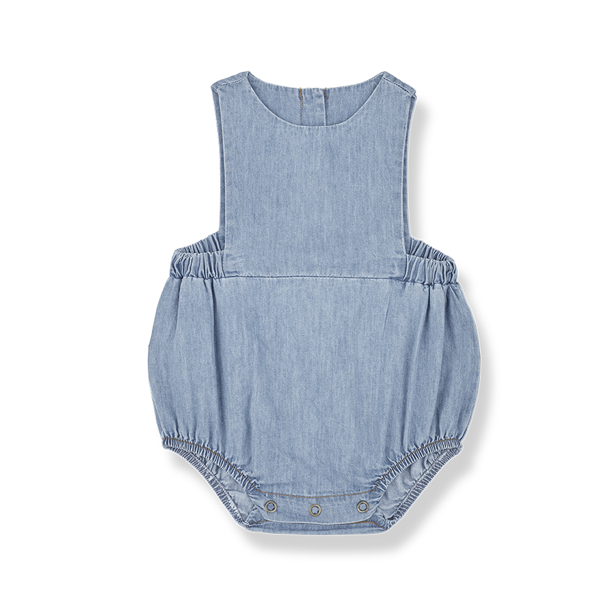 One + In the Family Umberto Denim Romper