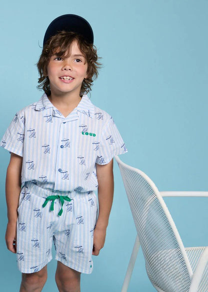 Loud Apparel Pesce Button Up Shirt