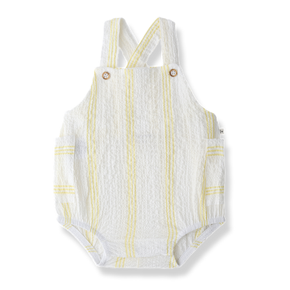 One + Family Portitxol Seersucker Romper