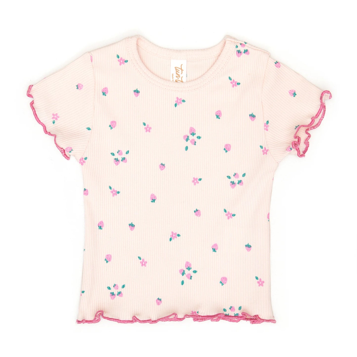Tun Tun SS Ribbed Lara Top & Short Outfit