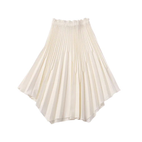 Venera Arapu Beta Crease Pleated Skirt