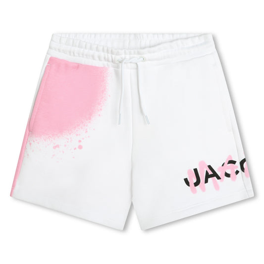 Little Marc Jacobs Graffiti Spray Sweat Shorts
