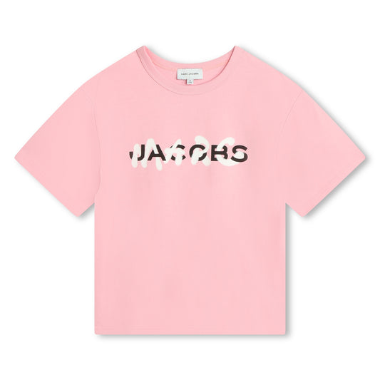 Little Marc Jacobs Graffiti Logo SS T-shirt