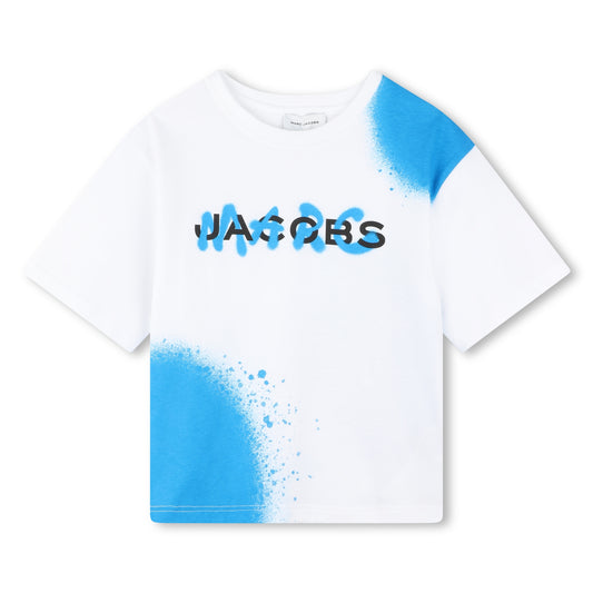 Little Marc Jacobs SS Graffiti Spray Spots T-shirt