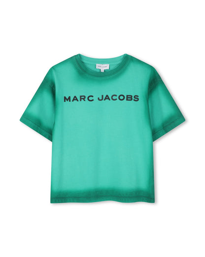 Little Marc Jacobs Logo Print T-shirt