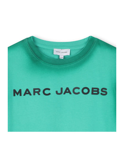 Little Marc Jacobs Logo Print T-shirt